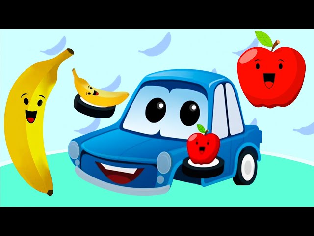 Let's Learn Apples and Bananas + More Educational Nursery Rhymes & Baby Song for Kids