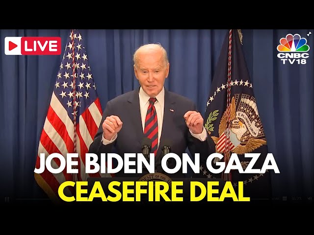 LIVE: Joe Biden Makes Remarks on the Gaza Ceasefire, Hostage Deal | Hamas Israel War News | N18G