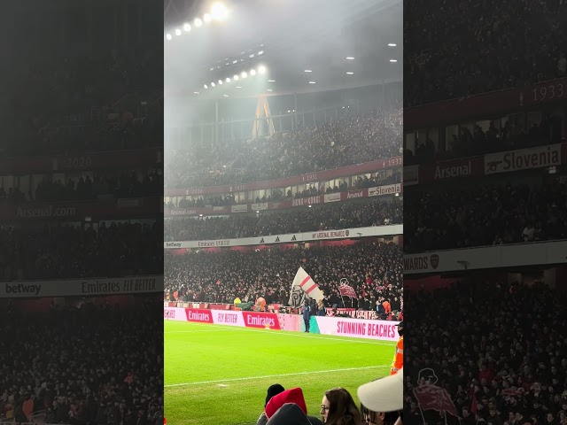 Arsenal’s ashburn army #arsenal #coyg #matchdayexperience #matchdayvlog #saka #saliba #havertz