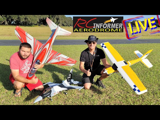 RCINFORMER is live at the RCINFORMER AERODROME with Rich & Wes!