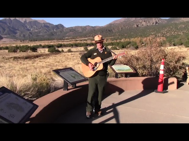 The Singing Sands of Alamosa - live performance by park ranger Patrick Meyers