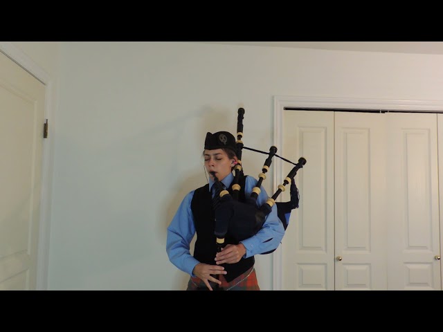 World Online Piping and Drumming Championships Spring 2021 - Hannah Focken - Grade 3 Jig