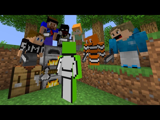 7 SIDEMEN VS DREAM MINECRAFT MANHUNT