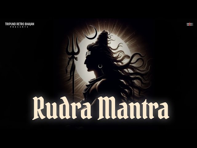 Rudra Gayatri Mantra New Version | शिव का रुद्राभिषेक | रुद्र गायत्री मंत्र | #tripundretrobhajan