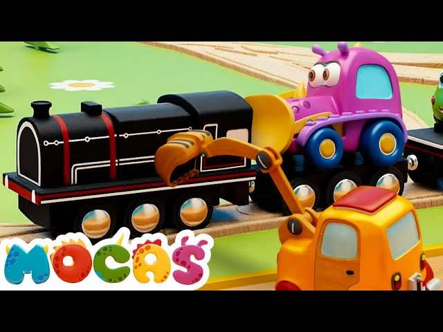 Mocas - Little Monster Cars🔴 LIVE STREAM | Car cartoons for kids.