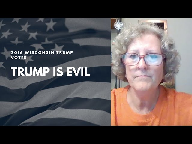 Listen as this former Trump supporter delivers an emotional plea to Republicans to vote for Biden