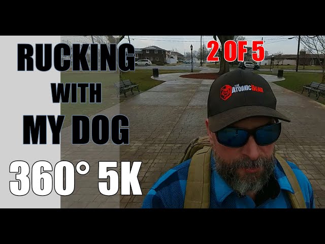 360° Rucking With My Dog In  Carteret Park, NJ | 2 of 5