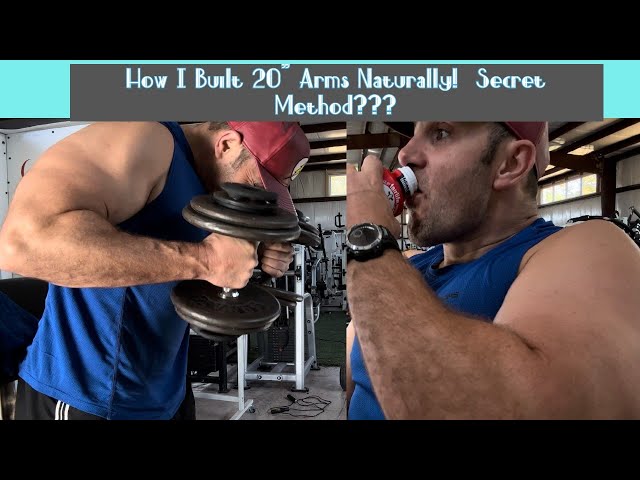 How I Built 20 Inch Arms Naturally---Secret Method???