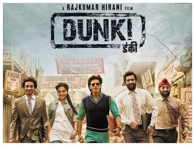 Dunki Drop 4   Shah Rukh Khan   Rajkumar Hirani   Taapsee   Vicky   Boman   21st Dec 2023