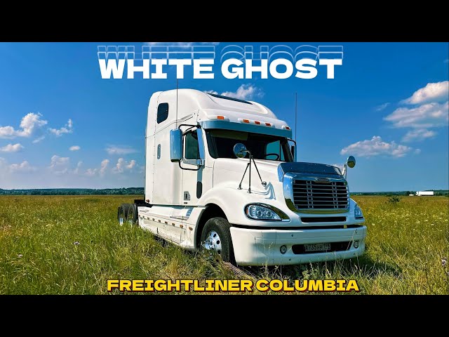 Freightliner Columbia “White Ghost” 🔥 #фредлайнер #trucks #автоблог #freightlinertrucks