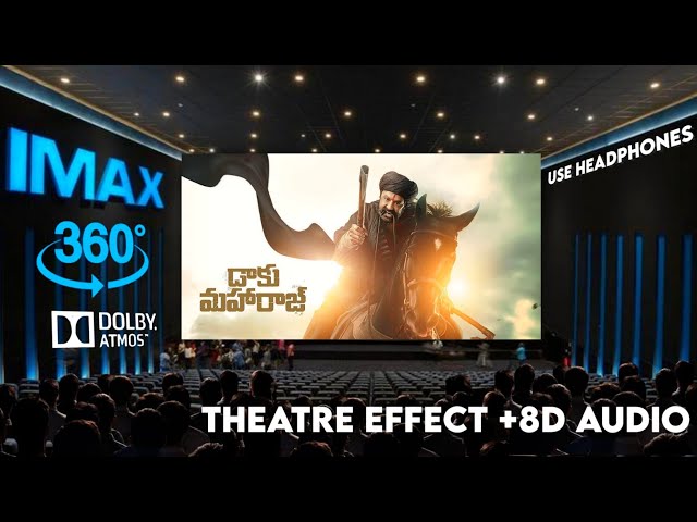 Daaku Maharaaj Trailer |Theatre Experience Dolby  Surround  sounds | NBK |Pragya