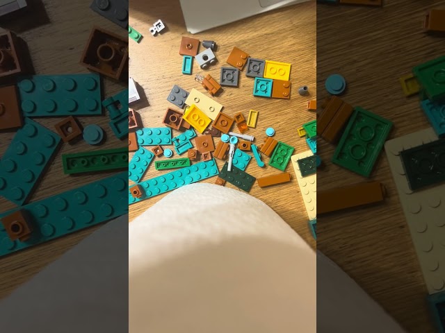 Making a lego set asmr