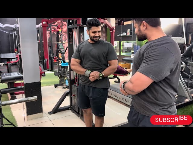 IMPROVE YOUR UPPER CHEST WORKOUT WITH ME !! VEER SINGH BHATI !!