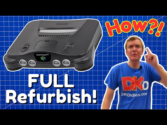 How To Refurbish A Nintendo 64 🎮 Full Guide 🛠