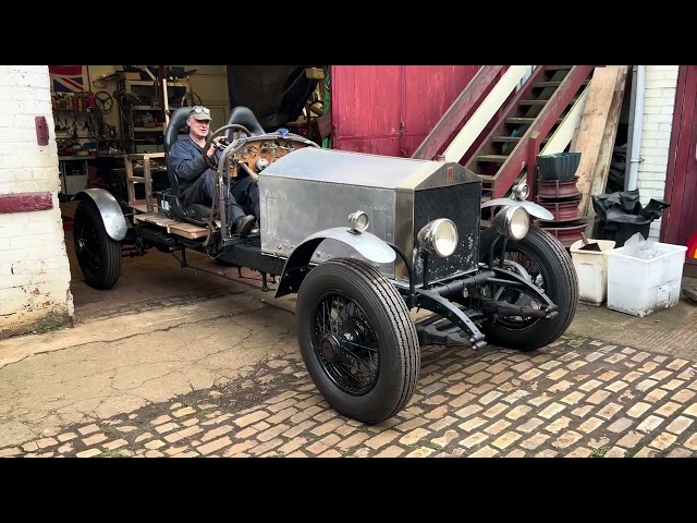 Rolls Royce Phantom  - 1926 - Driven for the first time in 50  years.