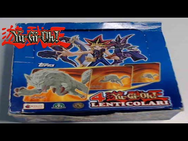 YUGIOH LENTICULARI (opening Yu-Gi-Oh lenticular cards)