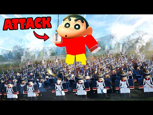 SHINCHAN and CHOP BIGGEST MILITARY ARMY vs AMAAN-T ARMY