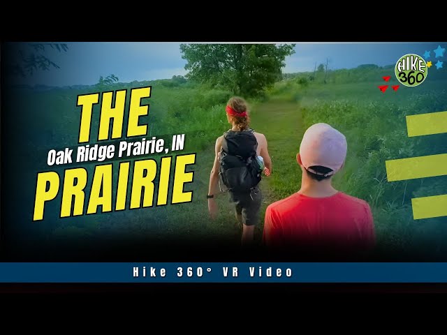 Oak Ridge Prairie, IN - The Prairie (Hike 360° VR Video)