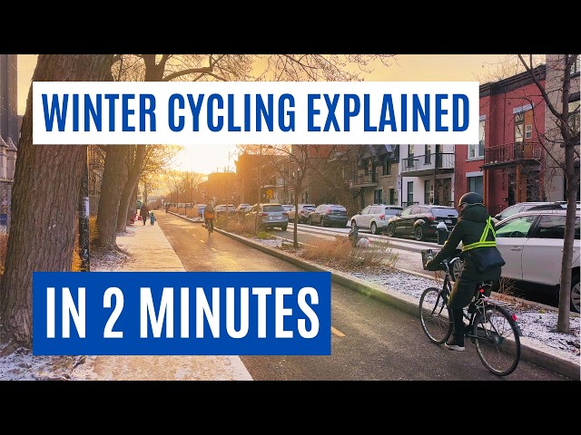 Yes, You Can Bike In The Winter (Condensed Guide)