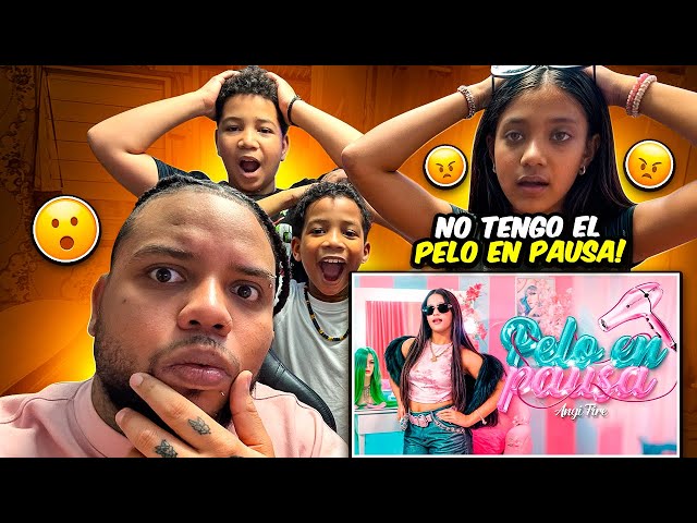 LA NUEVA CHAKALITA REACCIONANDO A PELO EN PAUSA 🤣 Angi Fire (VIDEO OFICIAL)