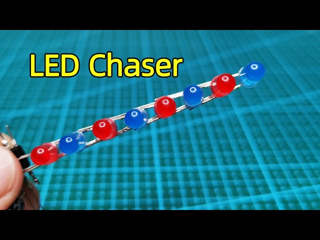 How to Make LED Chaser Circuit