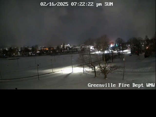 Greenville Fire Department LIVE Weather cam WNW