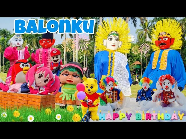 ONDEL ONDEL BETAWI | BADUT JOGET 🔴 BALONKU ADA LIMA - SELAMAT ULANG TAHUN 🤡 MEDLEY