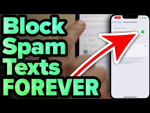 9 Hacks To Stop iPhone Spam TEXTS — Scammers Hate #5!