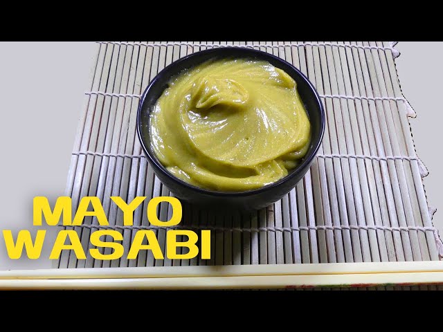 Mayonnaise Maison au Wasabi! Recette d'un délice japonais!🇯🇵