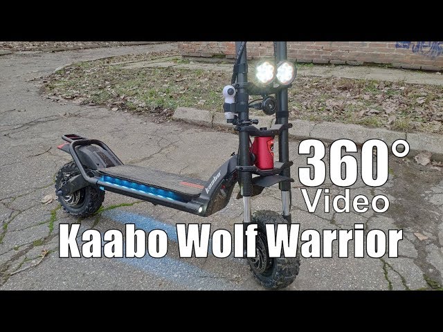 Kaabo Wolf Warrior - Virtual Ride in 360°