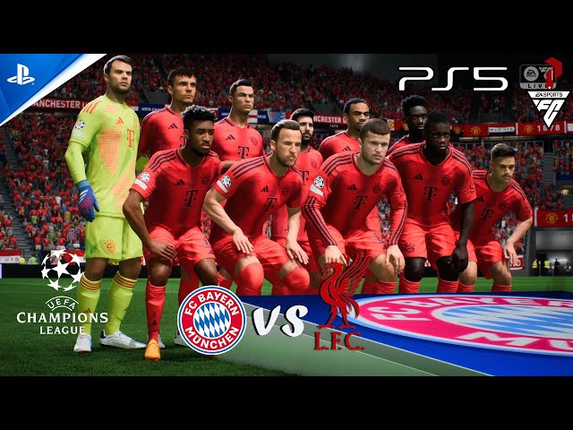 FC 25 - RONALDO, MESSI - ALL STARS TOGETHER - WHO WON? FC Bayern VS Liverpool  | PS5™ SLIM