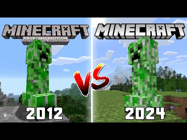 Minecraft vs Minecraft Xbox 360 Edition - Direct Comparison