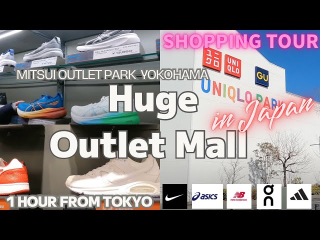 【Tokyo Outlet Shopping】Large Outlet Mall in Yokohama/Mitsui Outlet Park Yokohama Bayside Marina