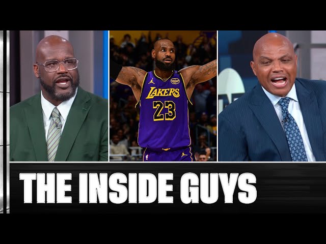 Shaq & Chuck Get Into A HEATED Debate About the Lakers 👀🍿 | NBA on TNT