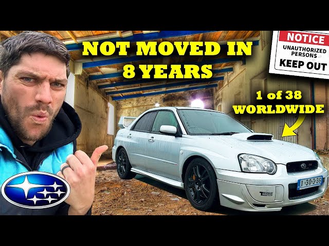 I BOUGHT AN ABANDONED RARE SUBARU IMPREZA STI TYPE 25!...