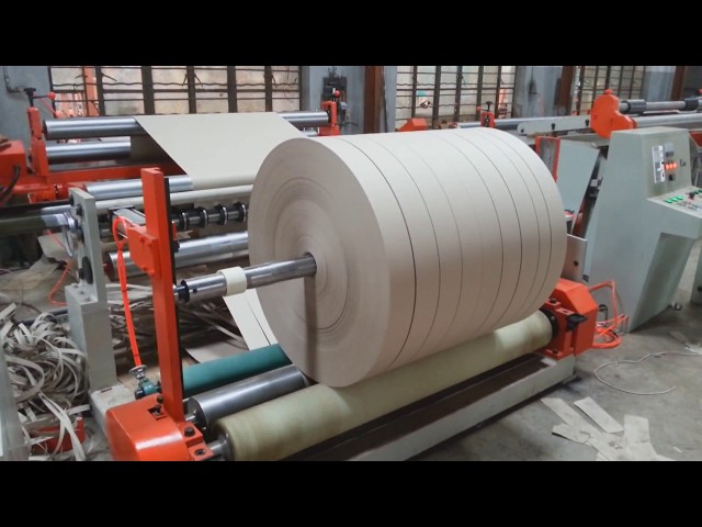 paper slitter and rewinder machine, slitting and rewinding