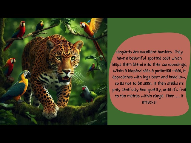 Fun facts about Leopards.