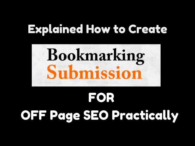 Bookmarking Submission Tutorial 2025 in Hindi | How to Do Social Bookmarking for OFF PAGE SEO 2025