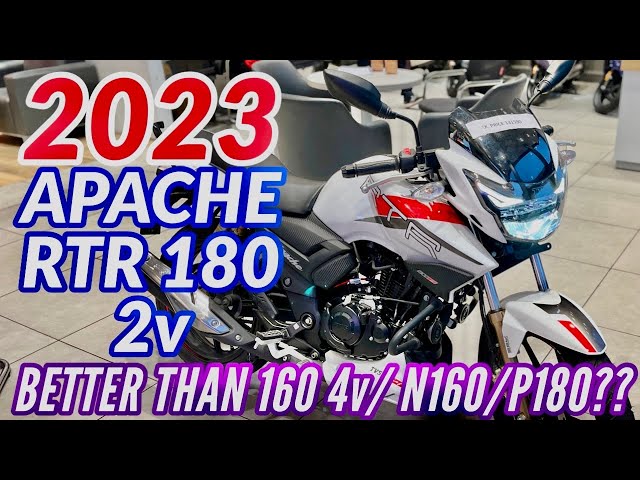 TVS Apache RTR 180 2V - 2023 NEW MODEL || Price || Mileage || Features