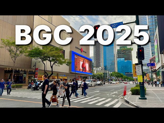 BGC 2025 Walking Tour in 2 Hours | Manila’s Most Modern City District! 🇵🇭 Philippines