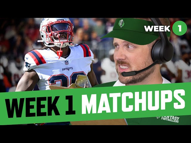 Week 1 Matchups + TNF Reaction, Stack Boom! | Fantasy Football 2023 - Ep. 1456