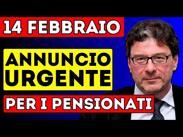 🔴 14 FEBBRAIO! ANNUNCIO URGENTE A TUTTI I PENSIONATI! 👉 ECCO 5 IMPORTANTI NOVITÀ DI MARZO 2025!