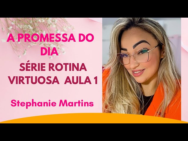 A promessa do dia ❤️‍🔥 Você é um jardim Regado do Senhor #stephanieMartins