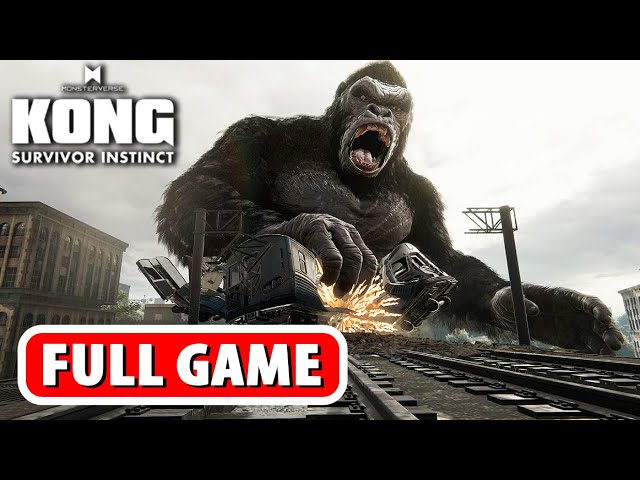 KONG SURVIVAL INSTINCT Gameplay Walkthrough - FULL GAME (No Commentary)