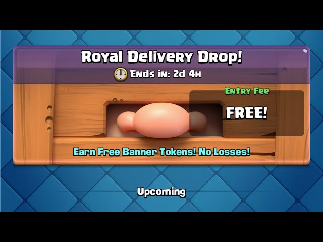 Event: Royal Delivery Drop! Special Challenge Clash Royale