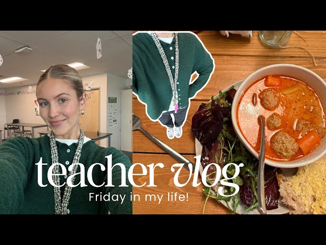 TEACHER VLOG: morning and after school routines, a fun girls night and more!