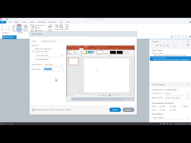 Articulate Storyline 360: Recording Screencast Videos