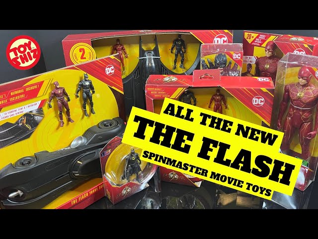 2023 A LOOK AT ALL THE NEW SPINMASTER "THE FLASH" MOVIE TOYS