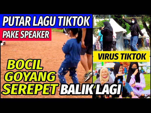 PUTAR LAGU TIK TOK PAKE SPEAKER DI KERAMAIAN CEWE NGUMPUL - NGEKEK BENGEK 🤣🤣 #PART 6