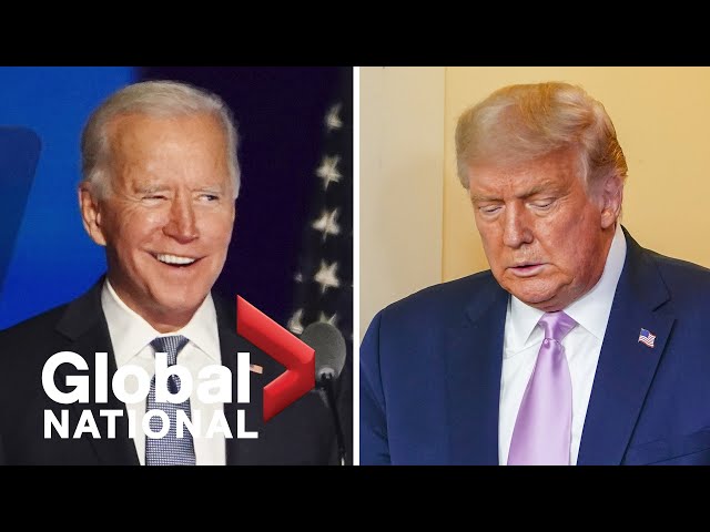 Global National: Nov. 7, 2020 | Biden set to become next US president, Trump refuses to concede